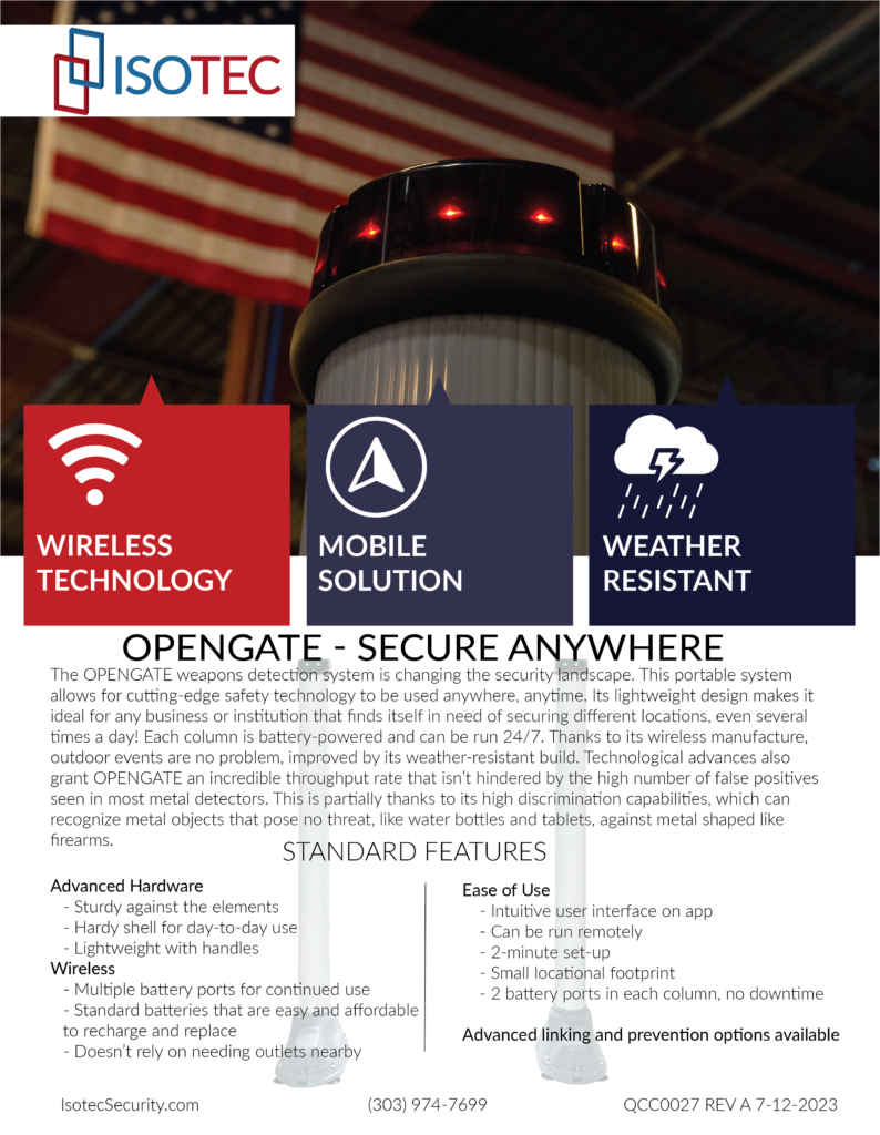 OPENGATE information flyer by Isotec Securities